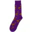 ShuttleSocks Adult Standing Grouse Socks - Purple